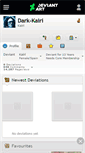 Mobile Screenshot of dark-kairi.deviantart.com