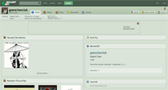 Desktop Screenshot of gaarachanclub.deviantart.com