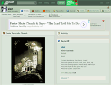 Tablet Screenshot of alaz.deviantart.com