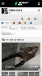 Mobile Screenshot of nishi-mura.deviantart.com