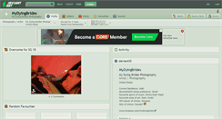 Desktop Screenshot of mydyingbrides.deviantart.com