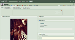 Desktop Screenshot of amelee.deviantart.com