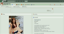 Desktop Screenshot of darkangel134.deviantart.com