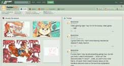 Desktop Screenshot of padder.deviantart.com