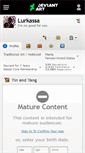 Mobile Screenshot of lurkassa.deviantart.com