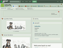 Tablet Screenshot of kenoupta.deviantart.com