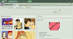 Desktop Screenshot of countess-leuce.deviantart.com