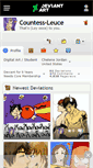Mobile Screenshot of countess-leuce.deviantart.com