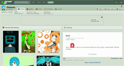 Desktop Screenshot of pettanko.deviantart.com