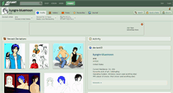 Desktop Screenshot of kyogre-bluemoon.deviantart.com