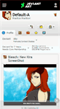 Mobile Screenshot of default-a.deviantart.com