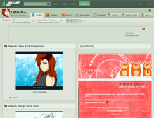 Tablet Screenshot of default-a.deviantart.com