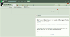 Desktop Screenshot of iconographie.deviantart.com