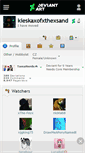Mobile Screenshot of kieskaxofxthexsand.deviantart.com