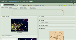 Desktop Screenshot of halloweddisease.deviantart.com