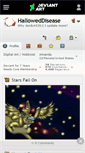 Mobile Screenshot of halloweddisease.deviantart.com
