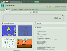 Tablet Screenshot of iwochienchien.deviantart.com