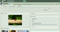 Desktop Screenshot of confidanse.deviantart.com