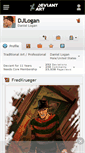 Mobile Screenshot of djlogan.deviantart.com