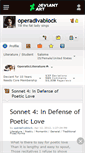 Mobile Screenshot of operadivablock.deviantart.com
