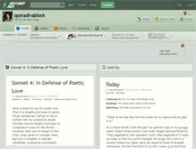 Tablet Screenshot of operadivablock.deviantart.com