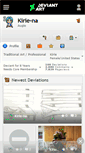Mobile Screenshot of kirie-na.deviantart.com