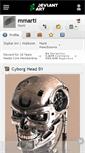 Mobile Screenshot of mmarti.deviantart.com
