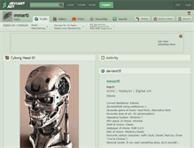 Tablet Screenshot of mmarti.deviantart.com