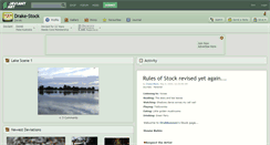 Desktop Screenshot of drake-stock.deviantart.com