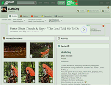 Tablet Screenshot of alansong.deviantart.com