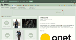 Desktop Screenshot of nadillpl.deviantart.com