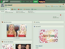 Tablet Screenshot of love-dazed.deviantart.com