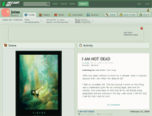 Tablet Screenshot of jozae.deviantart.com