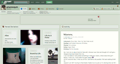 Desktop Screenshot of amannequin.deviantart.com