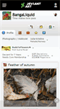 Mobile Screenshot of bangaliquid.deviantart.com