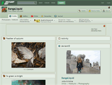 Tablet Screenshot of bangaliquid.deviantart.com