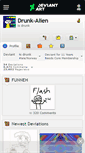 Mobile Screenshot of drunk-alien.deviantart.com