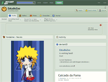 Tablet Screenshot of estudiozoo.deviantart.com