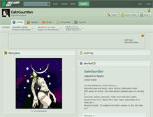 Tablet Screenshot of gategaurdian.deviantart.com