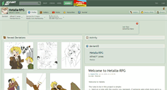 Desktop Screenshot of hetalia-rpg.deviantart.com