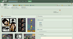 Desktop Screenshot of daiiii.deviantart.com