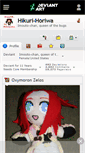 Mobile Screenshot of hikuri-horiwa.deviantart.com