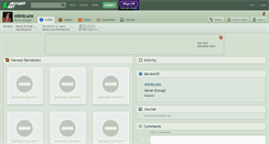 Desktop Screenshot of mintcure.deviantart.com