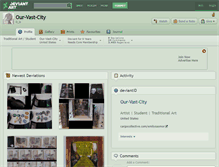 Tablet Screenshot of our-vast-city.deviantart.com