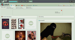 Desktop Screenshot of jandruff.deviantart.com