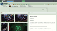 Desktop Screenshot of fujiwara92.deviantart.com