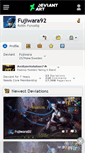 Mobile Screenshot of fujiwara92.deviantart.com