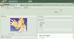 Desktop Screenshot of irelanada.deviantart.com