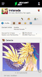 Mobile Screenshot of irelanada.deviantart.com