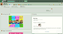 Desktop Screenshot of elfox15.deviantart.com